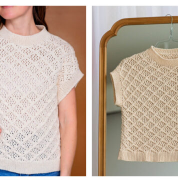 Quartz Tee Free Knitting Pattern