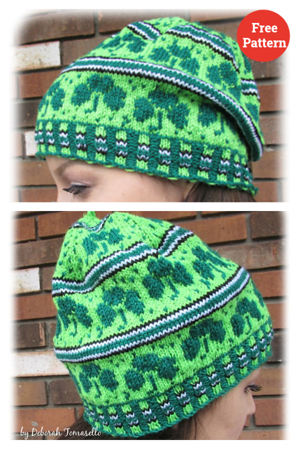 St. Patrick’s Day Hat Free Knitting Pattern