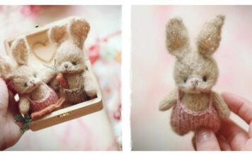 Tiny Little Bunny Knitting Pattern