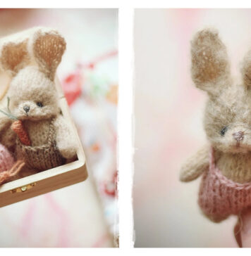 Tiny Little Bunny Knitting Pattern