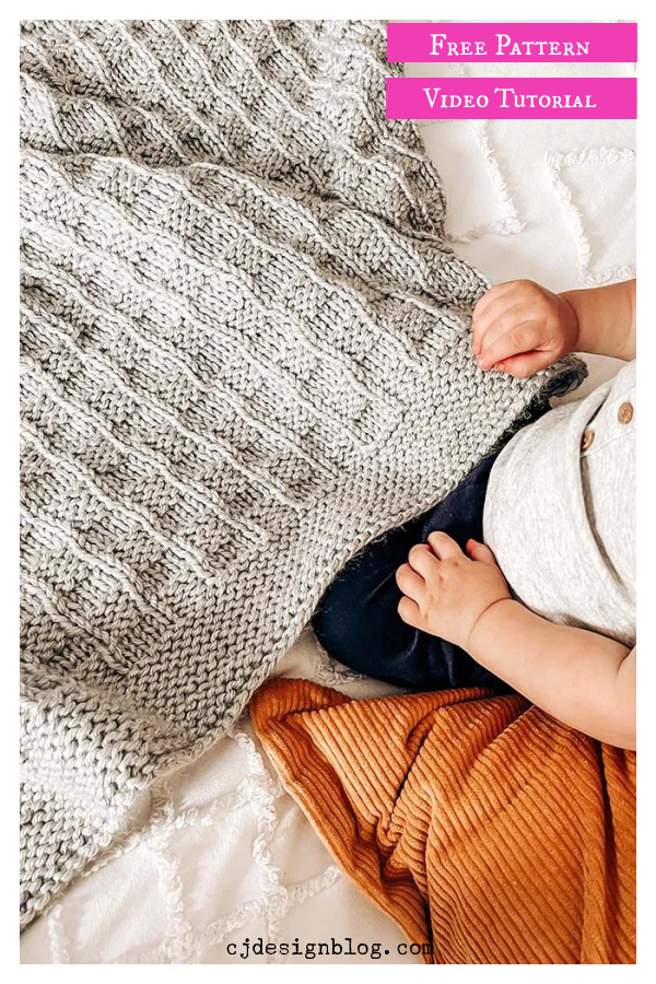 Amore Blanket Free Knitting Pattern