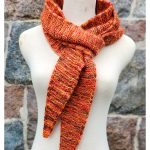 Avenue Garter Stitch Scarf Free Knitting Pattern