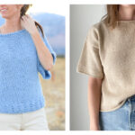 Boxy Tee Knitting Patterns
