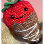 Chocolate Covered Strawberry Knitting Pattern