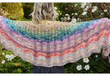 Fa-La-La Fade Shawl Free Knitting Pattern