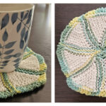 Fruit Slice Coaster Free Knitting Pattern