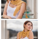 Harmonia Shawlette Free Knitting Pattern