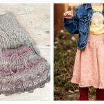 Kids Skirt Knitting Patterns