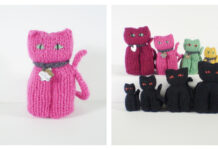 Lucky Cats Free Knitting Pattern