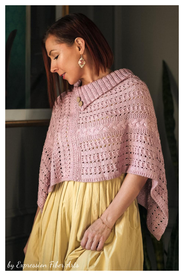 Orli Poncho Knitting Pattern