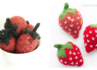 Plush Strawberry Knitting Patterns