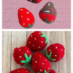 Strawberries Free Knitting Pattern