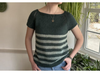 Tidepool Tee Free Knitting Pattern