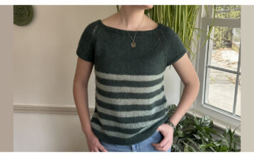 Tidepool Tee Free Knitting Pattern