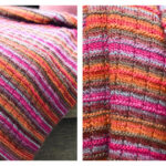 Colorado Prismatic Colorful Blanket Free Knitting Pattern
