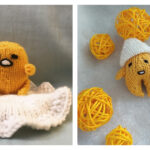 Gudetama Lazy Egg Free Knitting Pattern