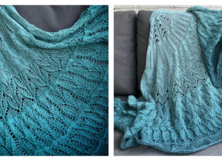 Lothlorien Shawl Free Knitting Pattern