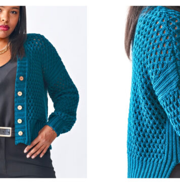 Tosca Cardigan Free Knitting Pattern