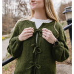 Triple Cord Cardi Free Knitting Pattern