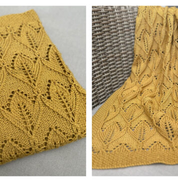 Willow & Wool Baby Blanket Knitting Pattern