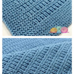 Archie Baby Blanket Free Knitting Pattern and Video Tutorial
