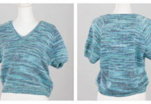 Aria Tee Free Knitting Pattern