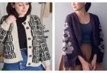 Colorwork Cardigan Knitting Patterns
