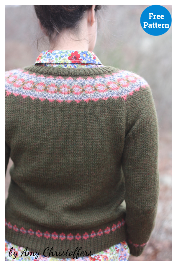 Ellen Cardigan Free Knitting Pattern
