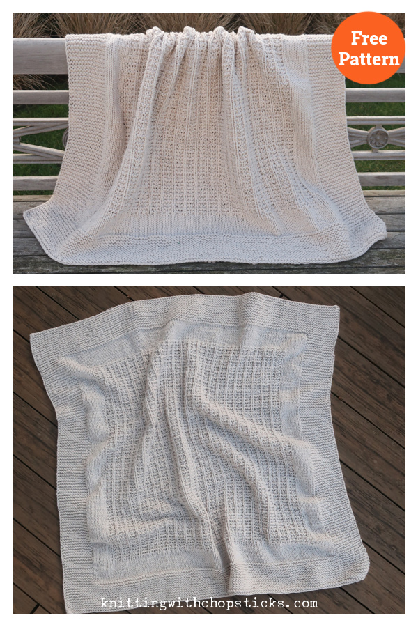 Everwoven Blanket Free Knitting Pattern