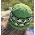 Frolicking Hat Free Knitting Pattern