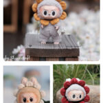 Labubu Headdress Knitting Pattern