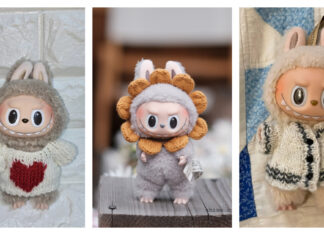 Labubu Outfit Knitting Patterns