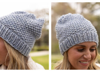 New Park City Slouchy Beanie Free Knitting Pattern