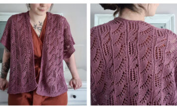 Ninon Summer Cardigan Free Knitting Pattern