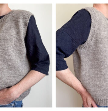 Sally Vest Free Knitting Pattern
