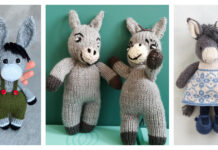 Stuffed Toy Donkey Knitting Patterns