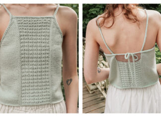 Terra Texture Top Knitting Pattern