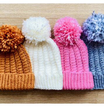 Tight Cables Hat Free Knitting Pattern