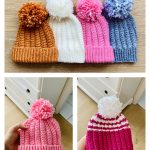 Tight Cables Hat Knitting Pattern