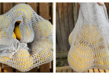 Vanilla Market Bag Free Knitting Pattern and Video Tutorial
