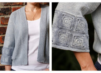 Wabi Sabi Cardigan Free Knitting Pattern