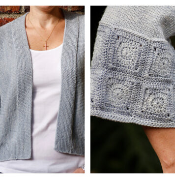 Wabi Sabi Cardigan Free Knitting Pattern