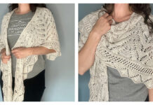 Wingspan Shawl Free Knitting Pattern
