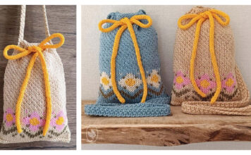 Aravny Pouch Free Knitting Pattern