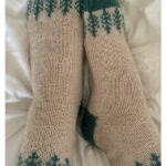 Autumn Leaf Socks Free Knitting Pattern