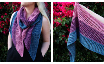 Bi the Way Scarf Free Knitting Pattern