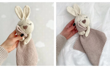 Bunny Comforter Knitting Pattern