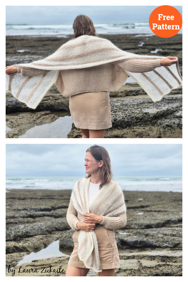 Convertible Cardigan Free Knitting Pattern