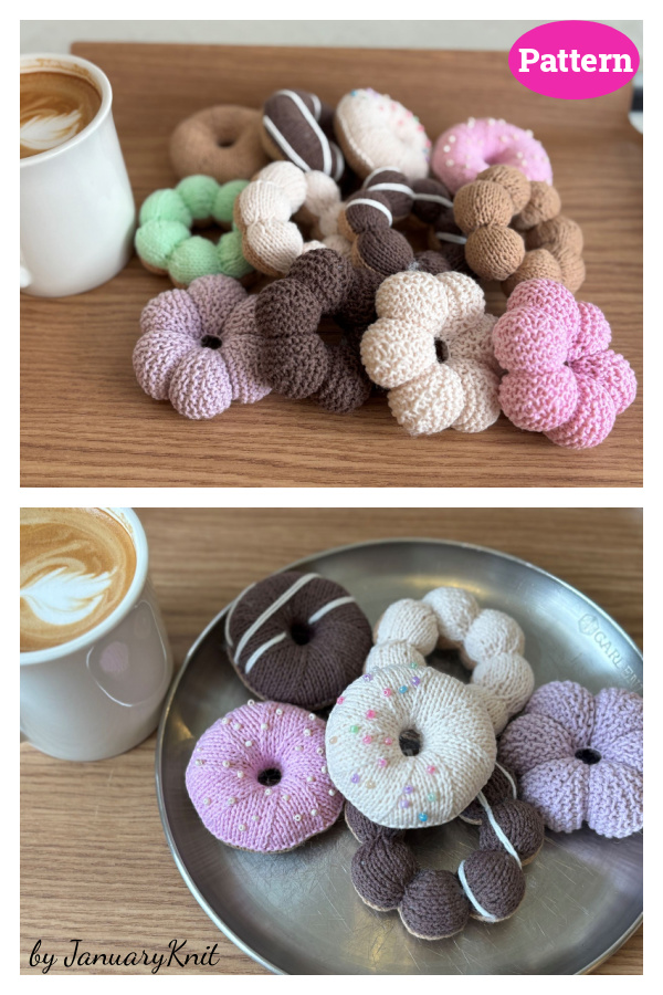 Donuts Knitting Pattern