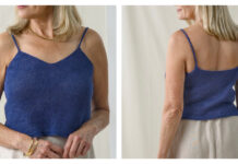 Liora Camisole Free Knitting Pattern